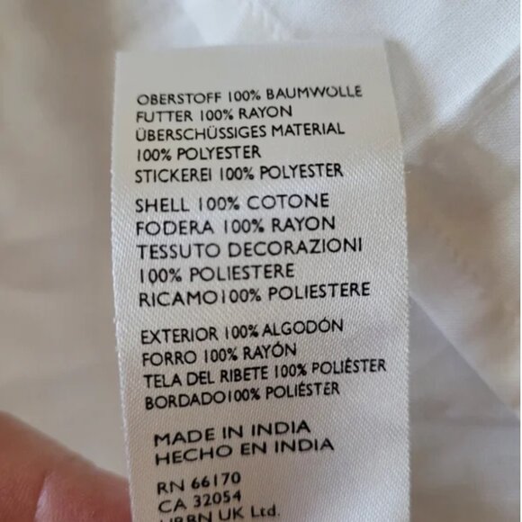 Antropologie Maeve Patchwork Midi Dress size L - Picture 8 of 9